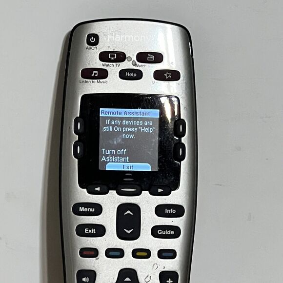 Logitech Harmony 650 infrared Universal Remote Control Movie, Music, Tv Pics Vid - Picture 14 of 14